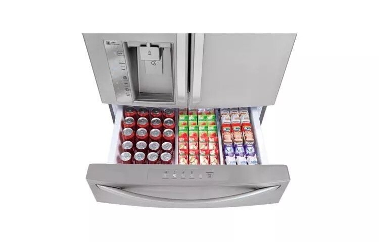 LG LMXC23746S: Large Counter-Depth French Door Refrigerator | LG USA