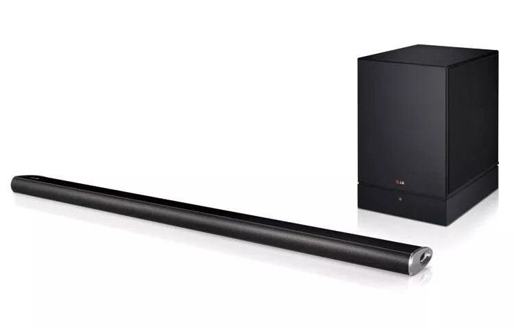 320W 4.1ch Sound Bar Audio System with Wireless Subwoofer and Bluetooth Connectivity