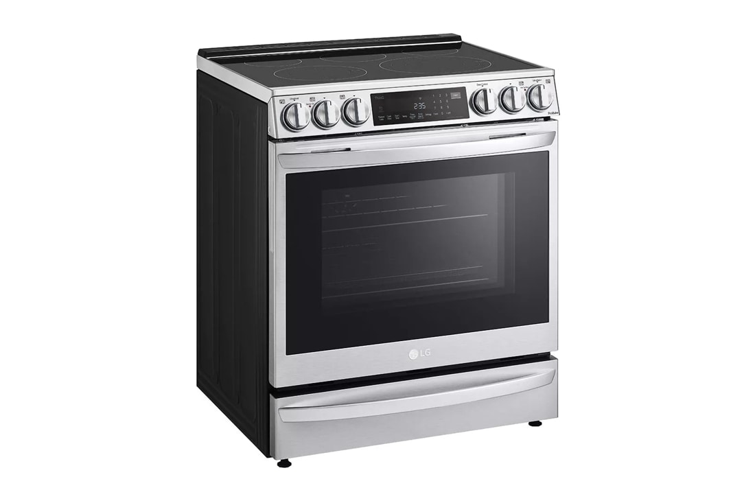 Cuisinière électrique intelligente encastrable de 6,3 pi³ avec Wi-Fi,  technologie ProBake ConvectionMD, InstaViewMC et Air Fry - LSEL6337F