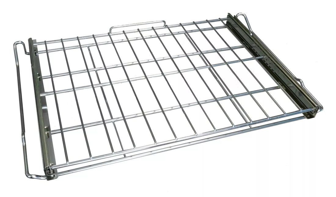 LG Range gliding oven rack