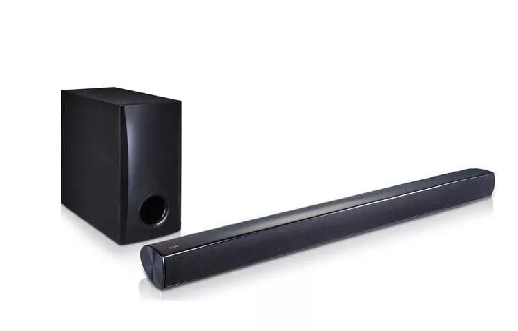 120W 2.1ch Sound Bar Audio System with Subwoofer and Bluetooth® Connectivity