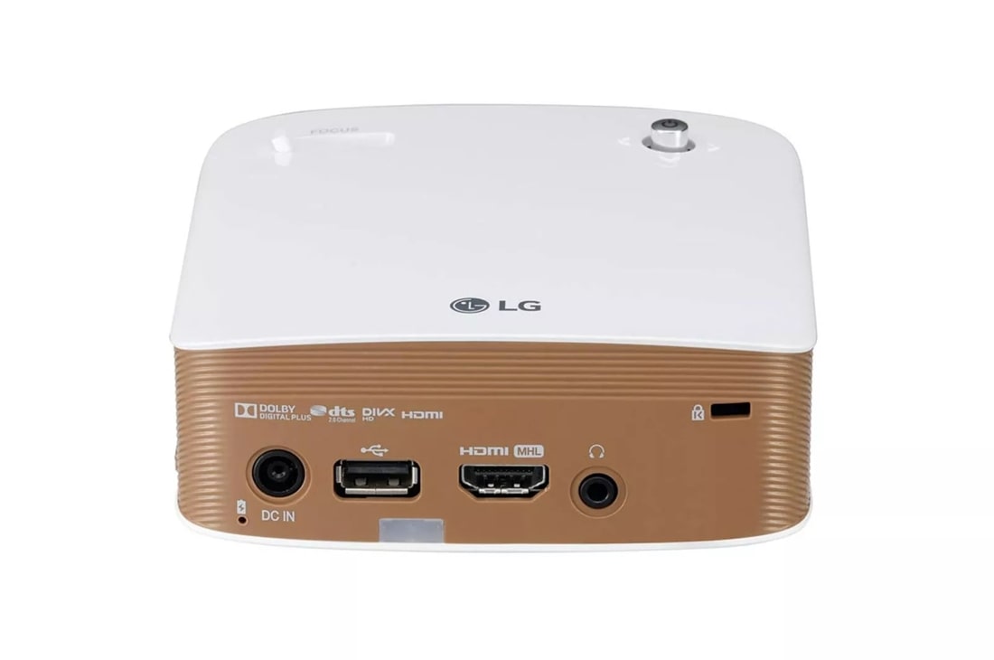 LG LED CineBeam Projector with Embedded Battery and Screen Share 