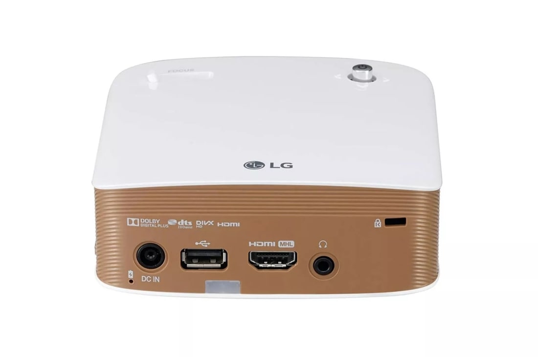 LED CineBeam Projector with Embedded Battery and Screen Share