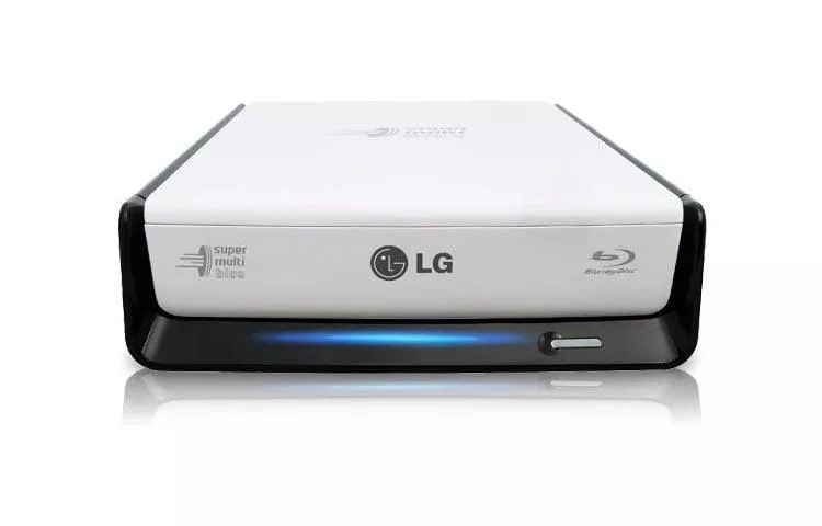 Blu-ray Disc Rewriter External eSATA/USB 2.0 12x Super Multi Blue LightScribe