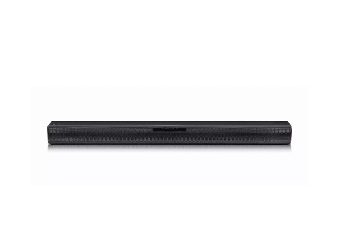 LG SJ2 Soundbar horizontal placement