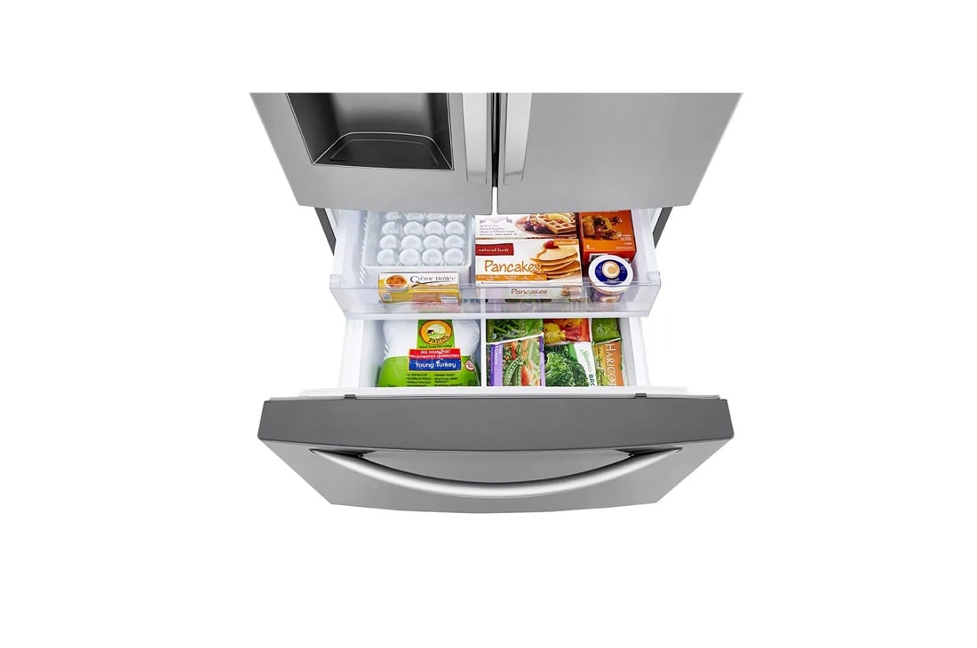 LG 25 cu. ft. Smart French Door Refrigerator with Craft Ice