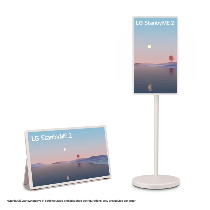 lg stan by me 27インチ　スタンバイミー LG StanbyME Bundle - 27'' Rollable Touch Screen + XT7S