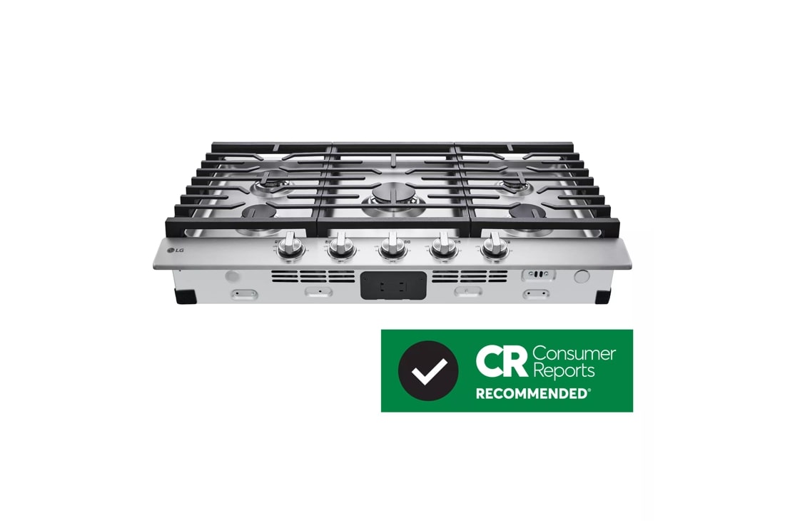 36” Gas Cooktop with UltraHeat™ 20K BTU Burner