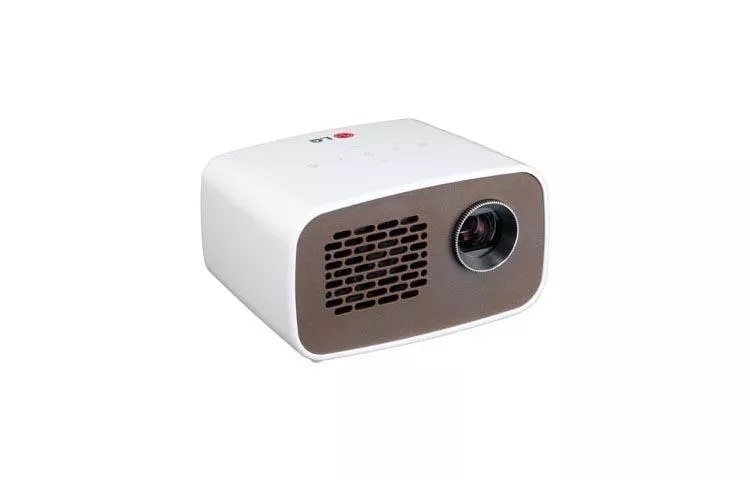 Minibeam LED Projector with Embedded Battery and Built-in Digital Tuner