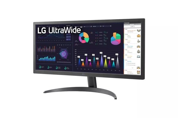 26” UltraWide FHD HDR10 IPS Monitor - 26WQ500-B | LG USA