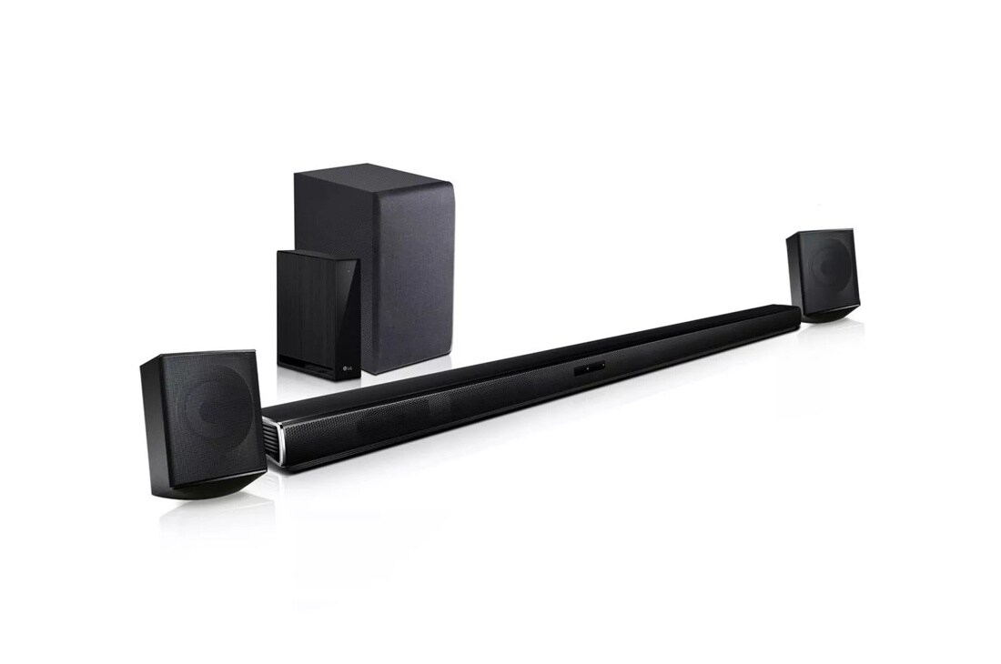 LG SJ4R 4.1 Channel Sound Bar Surround System with Wireless Surround Sound Speakers