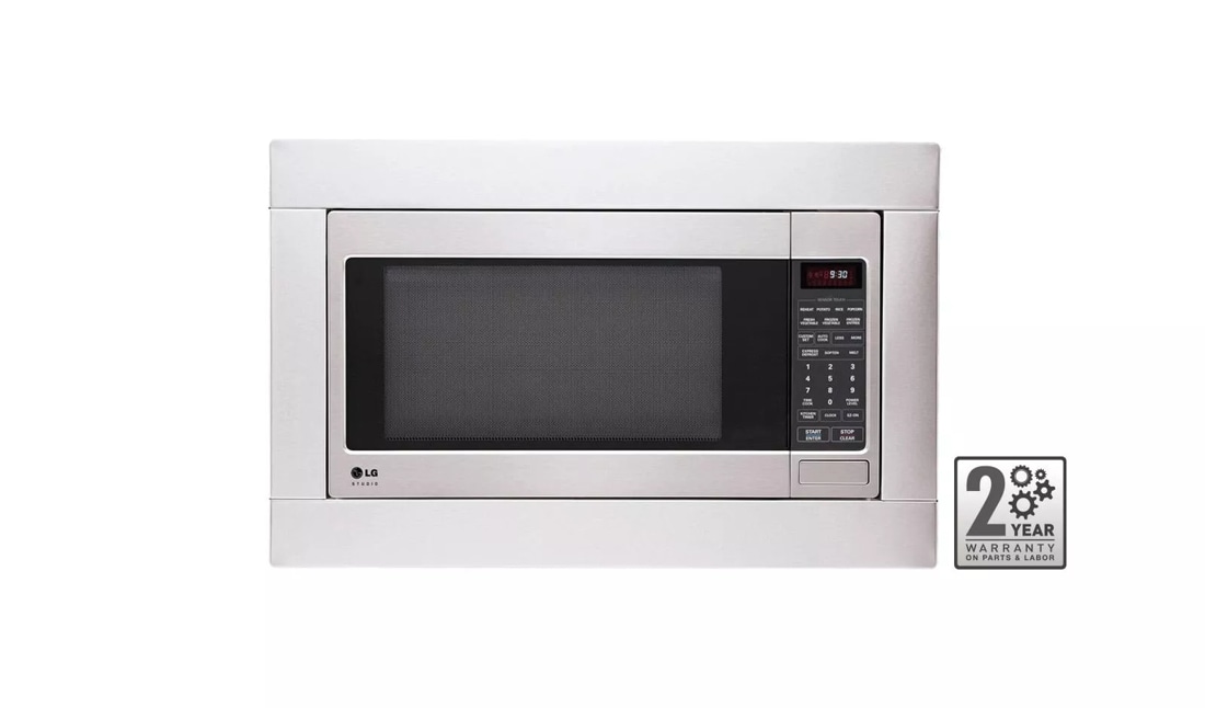 LG STUDIO - 2.0 cu. ft. Countertop Microwave Oven with EasyClean® and Optional Trim Kit