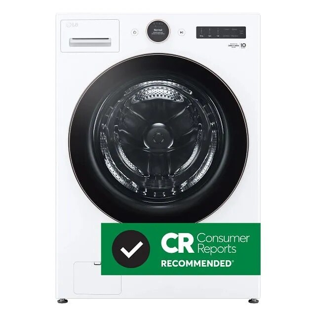 5.0 cu. ft. Front Load Washer and 7.4 cu.ft. Gas Dryer with pedestal washer and drawer in White WM6500HWA_DLGX6501W_WD300CW_WDP6W