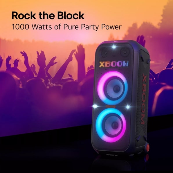 XL9T LG XBOOM Portable Bluetooth Tower Speaker | LG USA