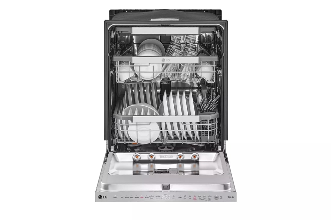 Lave-vaisselle encastré intelligent LG QuadWash, 24, inox