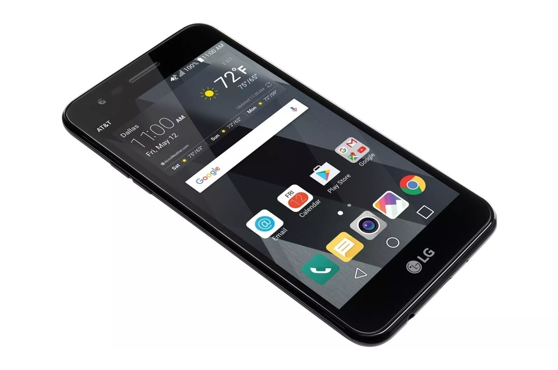 AT&T PREPAID LG Phoenix 2 16GB Prepaid Smartphone Black 