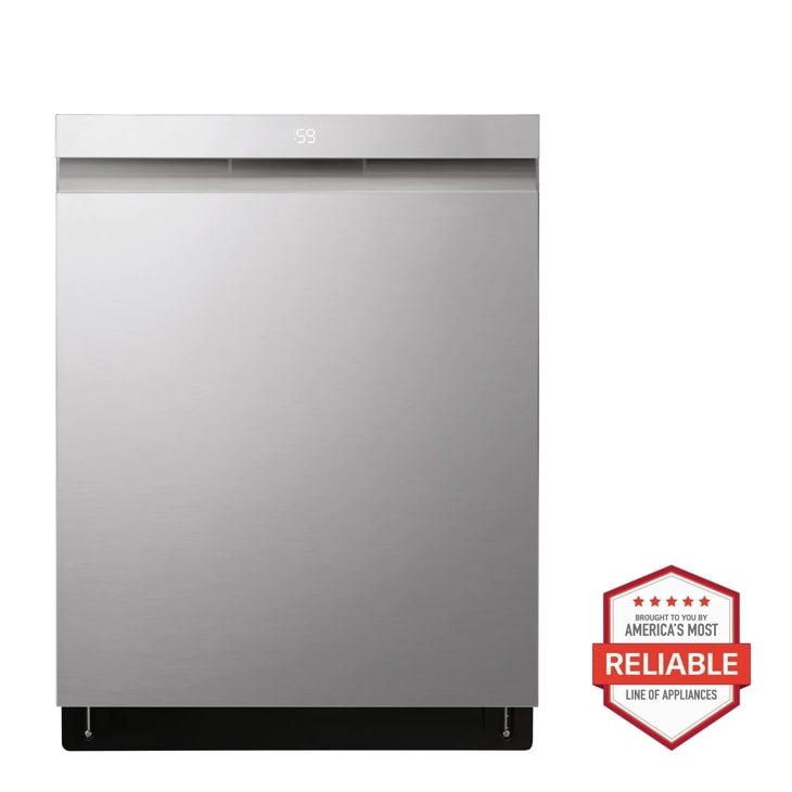 Smart Top Control Dishwasher with 1-Hour Wash & Dry, QuadWash® Pro, TrueSteam® and Dynamic Heat Dry™
