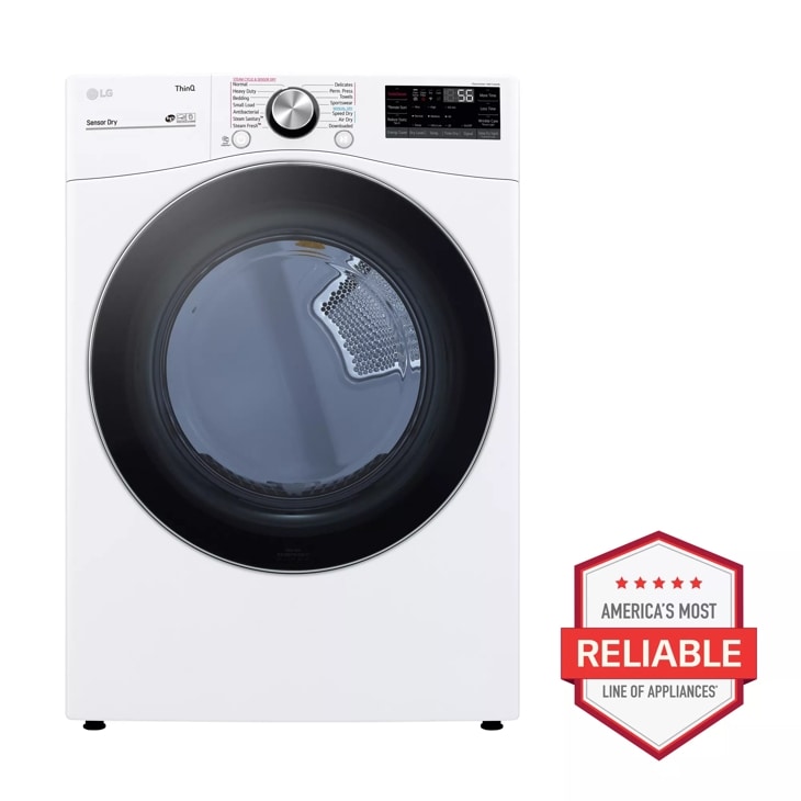 LG 7.4 Cu. Ft. Electric Dryer w/ TurboSteam Technology (Choose Color) -  Sam's Club