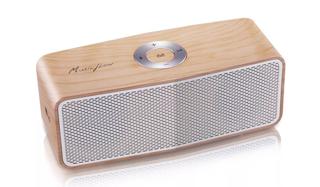 Music Flow P5 Portable Bluetooth Speaker | Wood Edition