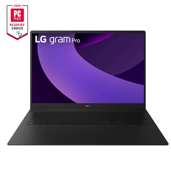 LG gram Pro 17 Inch, Thin and Lightweight Laptop, Windows 11 Home, Intel® Evo™ Edition - Intel® Core™ Ultra 7, 16GB RAM, 1TB SSD, RTX 5050, Black 17Z90TR-E.AAB4U1