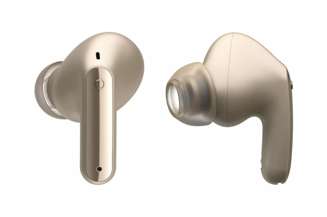 LG TONE Free FP9E (Haze Gold) - Plug & Wireless UVnano True