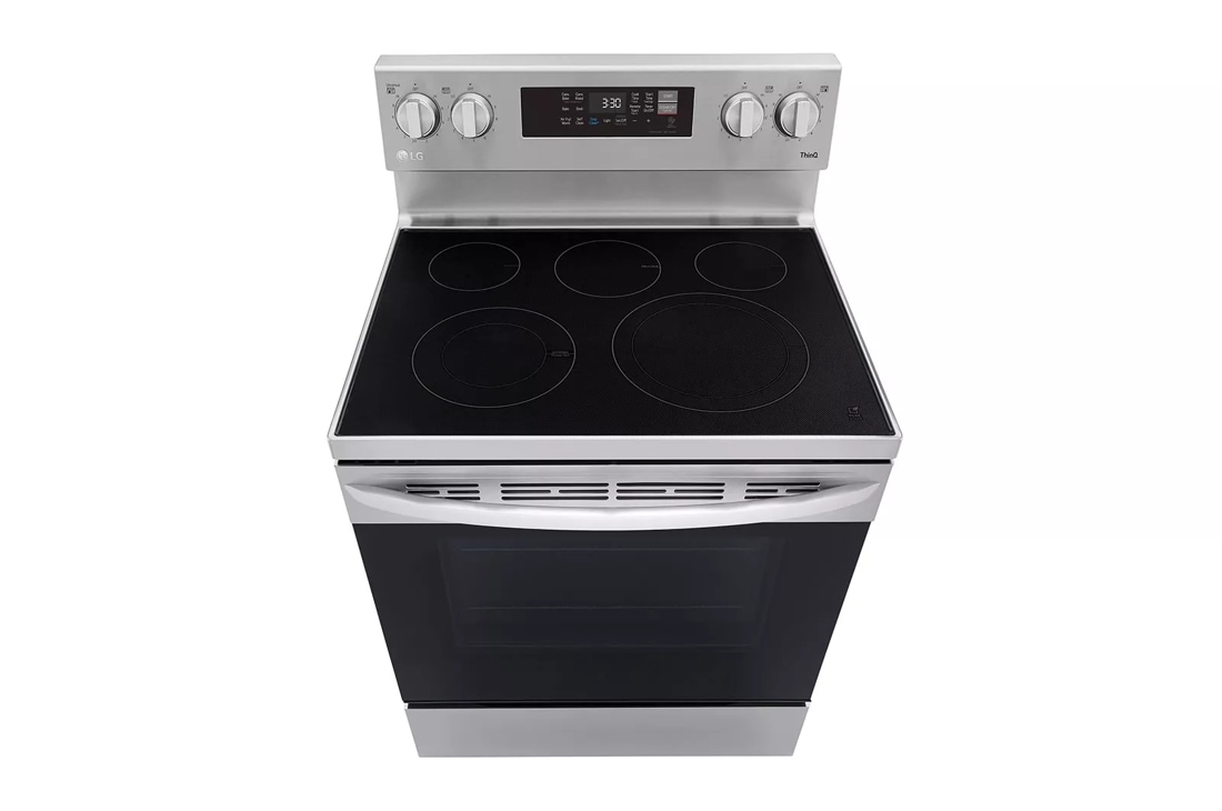 LREL6323S LG 30 WiFi Enabled 6.3 cu.ft. Electric Range with