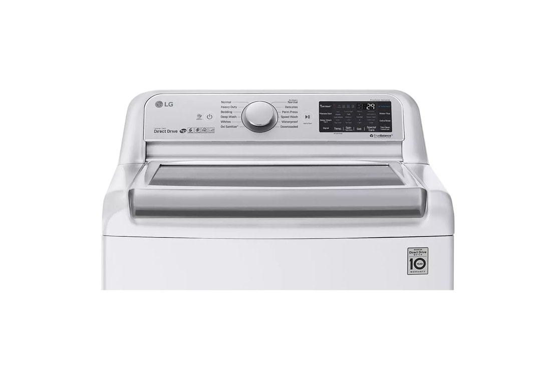 WT7300CW by LG - 5.0 cu.ft. Smart wi-fi Enabled Top Load Washer with  TurboWash3D™ Technology