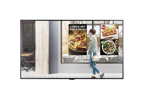 Image of Window Facing Digital Signage