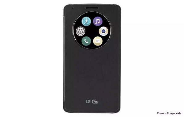 LG Quick Circle™ Wireless Charging Folio Case (Qi compliant) for LG G3™ (Verizon)