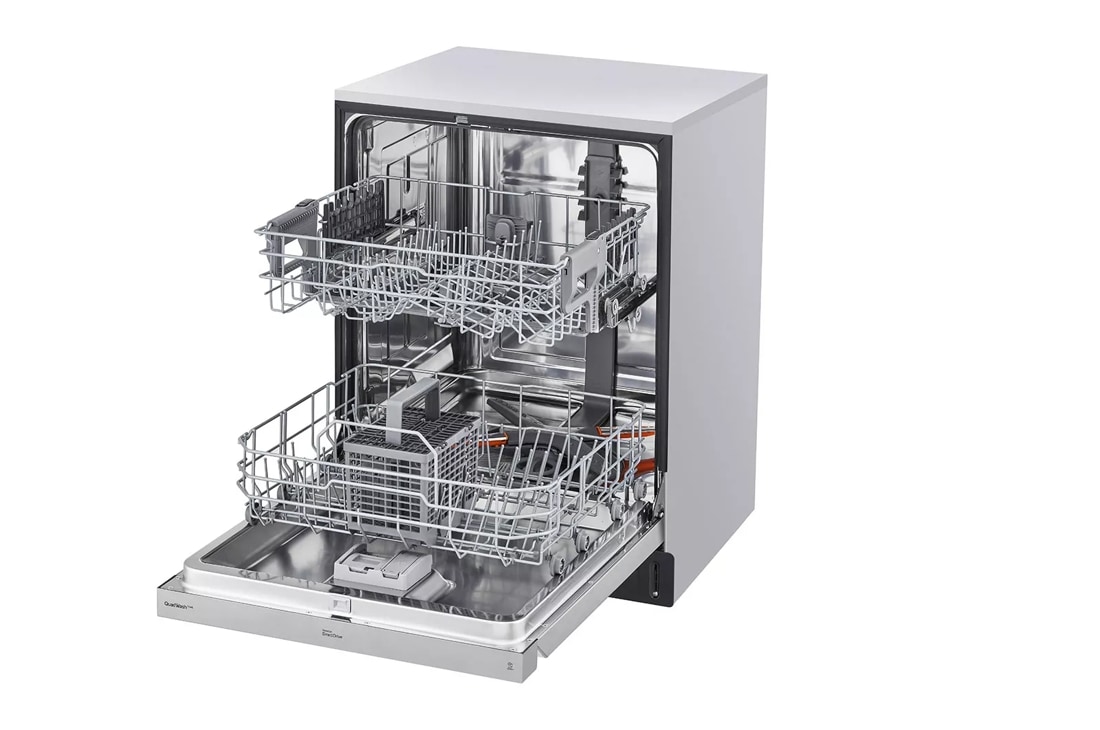 LG ADFD5448AT Front Control Smart Wi-Fi Enabled Dishwasher with QuadWash - Stainless Steel