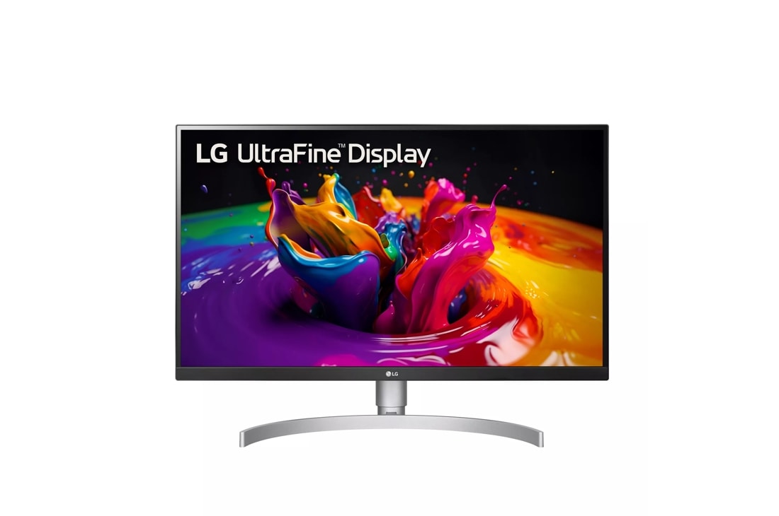 LG UltraFine 27-Inch Computer Monitor 27UP850N-W, IPS 4K with VESA  DisplayHDR400 and USB Type-C, White