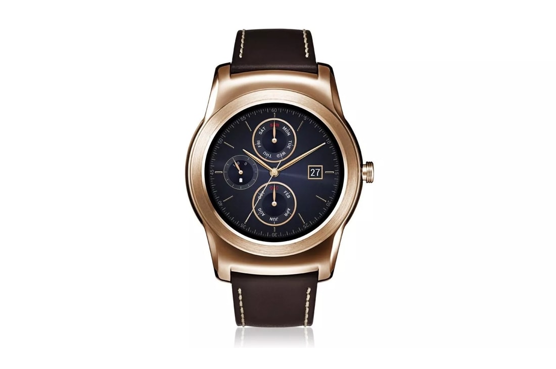 LG W150: Watch Urbane - Gold Smartwatch | LG USA