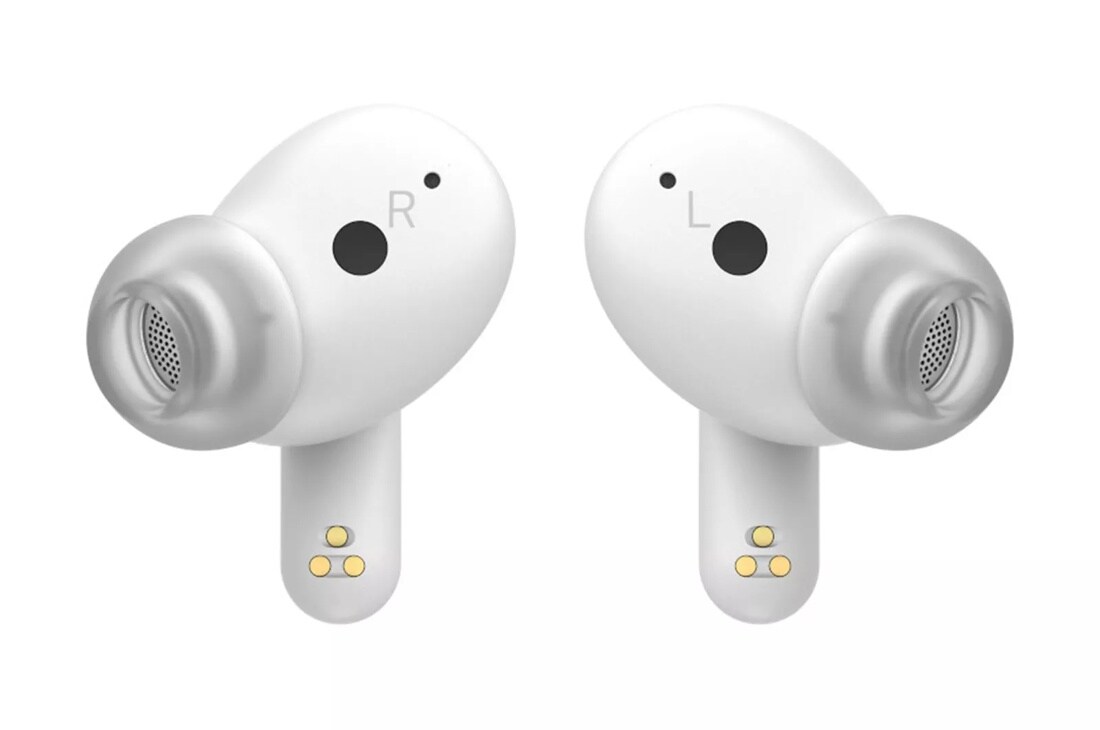 LG TONE Free FP9W (White) - Plug & Wireless UVnano True Wireless Bluetooth Earbuds