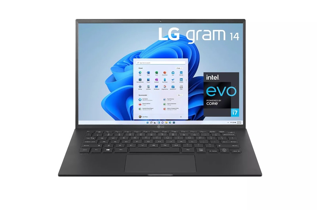 LG gram 14'' Ultra-Lightweight and Slim Laptop with Intel® Evo