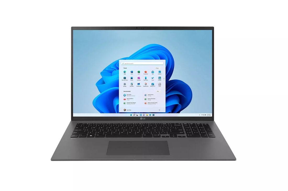 LG gram 17” Lightweight Laptop, Intel® 12th Gen Core® i5 Evo™ Platform, Windows 11 Home, 16GB RAM, 512GB SSD, Gray