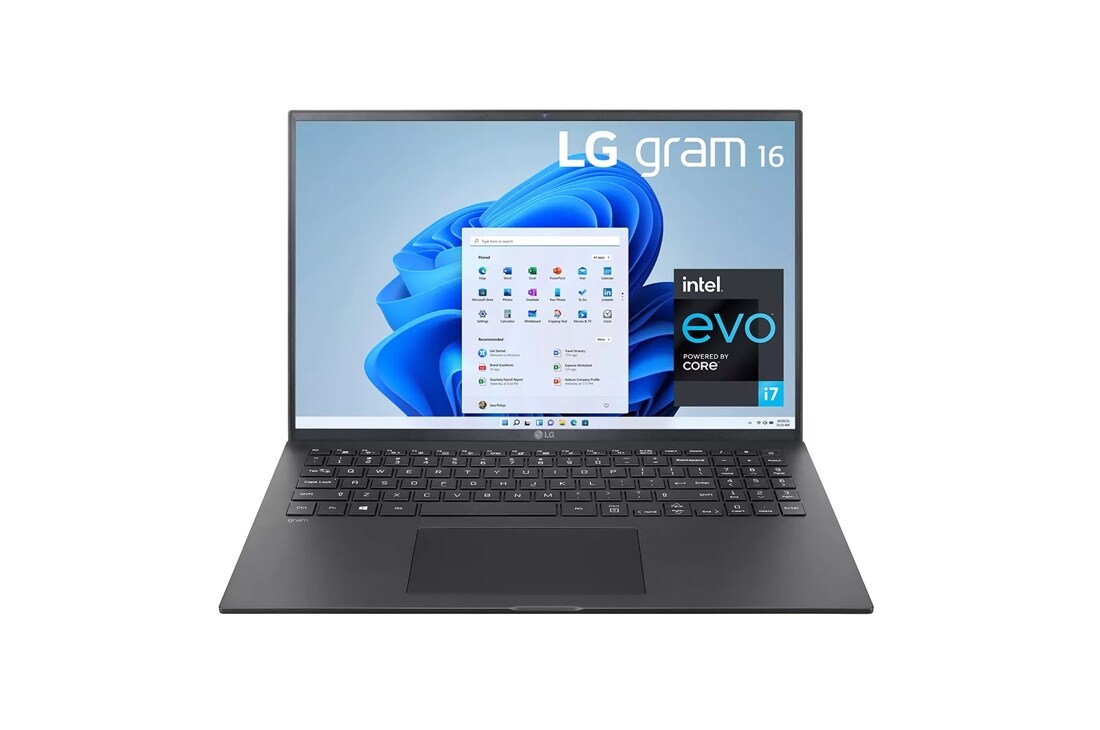 LG gram 16” Ultra-Lightweight and Slim Laptop with Intel® Evo 11th ...