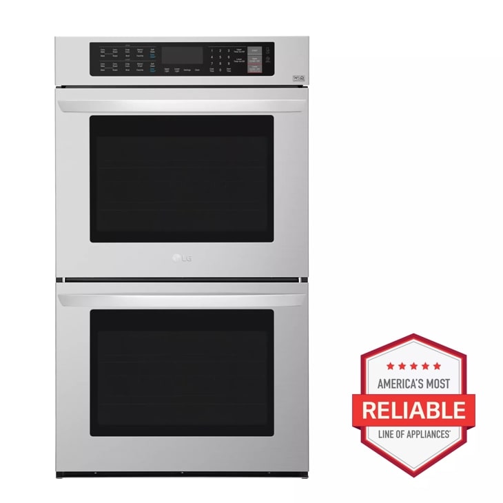 Lg double store electric wall oven