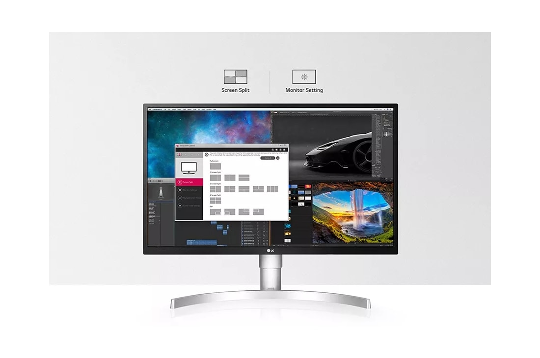 Monitor Gamer LG 27UL500 de 27 , Resolución 3840 x 2160 Ultra HD LG  27UL500-W