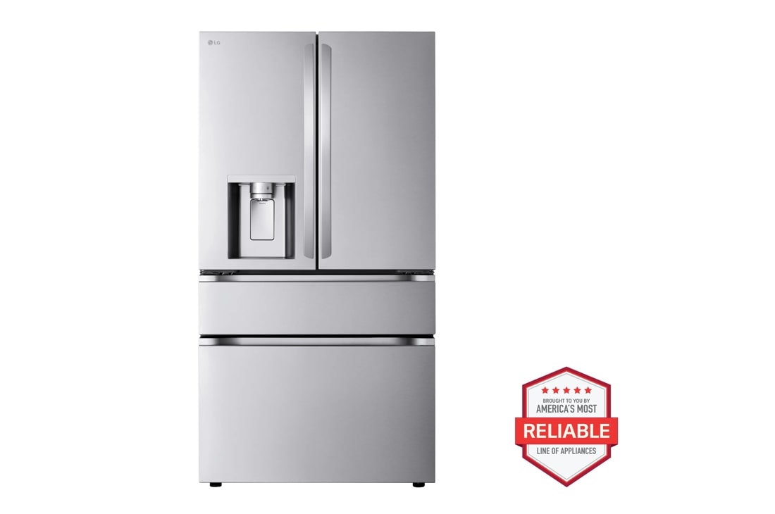 Smart Standard-Depth MAX™ 4-Door French Door Refrigerator with Full-Convert Drawer™