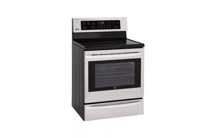 6.3 cu. ft. Capacity Single Oven Electric Range with Infrared Heating™ and EasyClean®