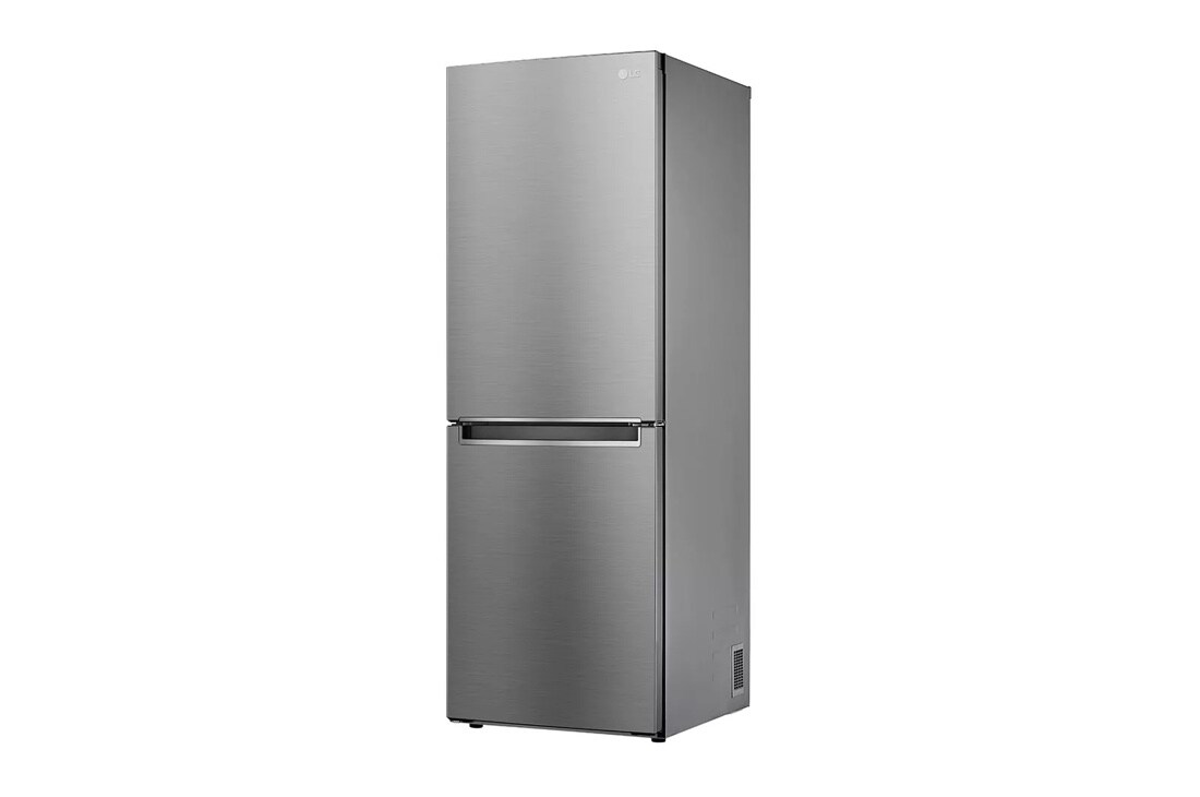 11 cu. ft. bottom freezer refrigerator right side angle view