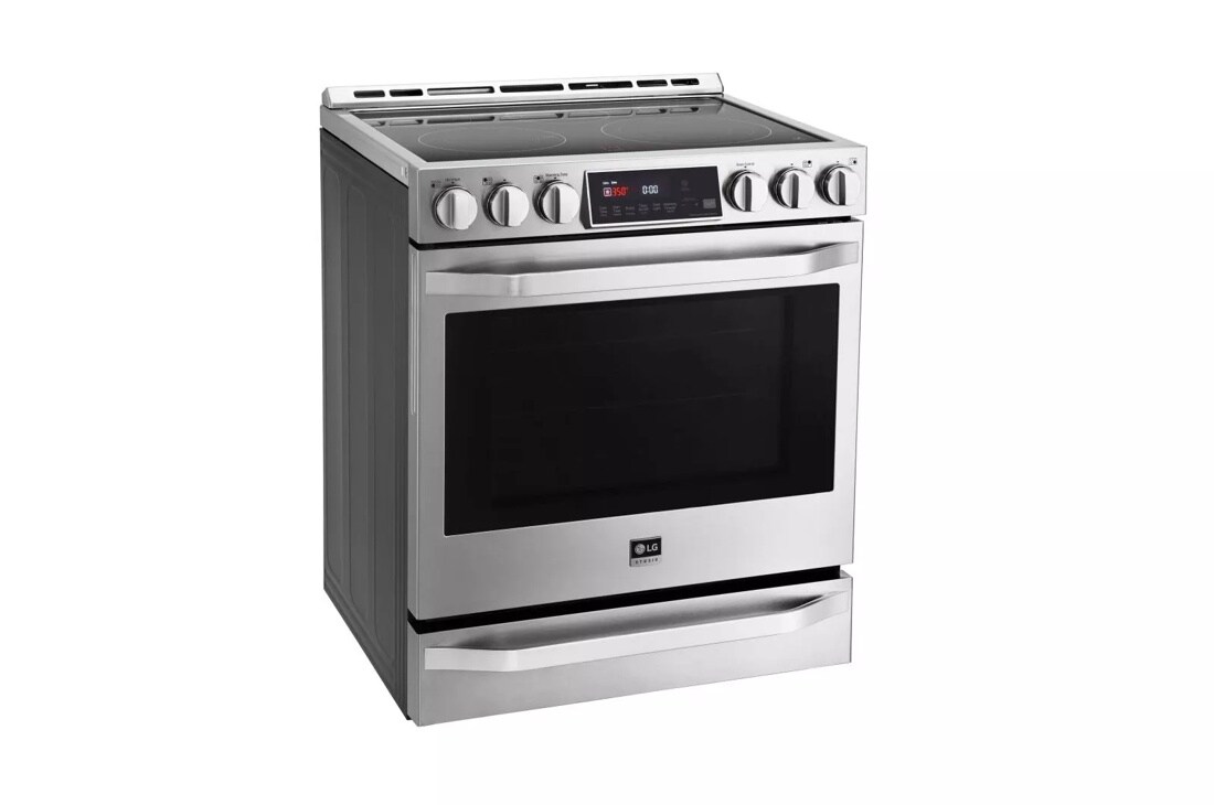 LG STUDIO 6.3 cu. ft. Electric Single Oven Slide-In-range with ProBake Convection®
