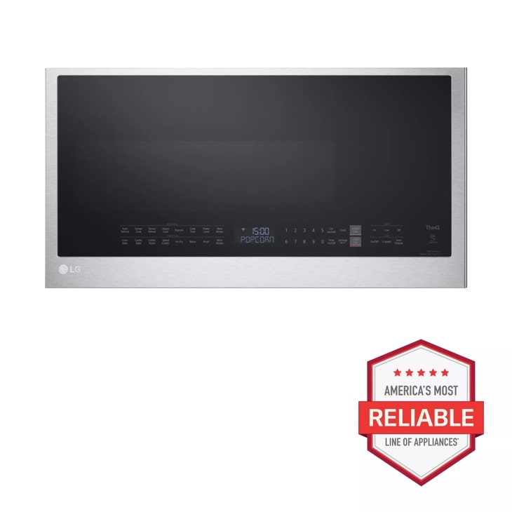 GE Profile 30 in. 1.7 cu. ft. Over-the-Range Microwave with Air Fry, 10  Power Levels, 300 CFM & Sensor Cooking Controls - Stainless Steel