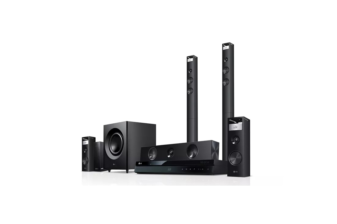 Blu ray home theater best sale system with wireless speakers