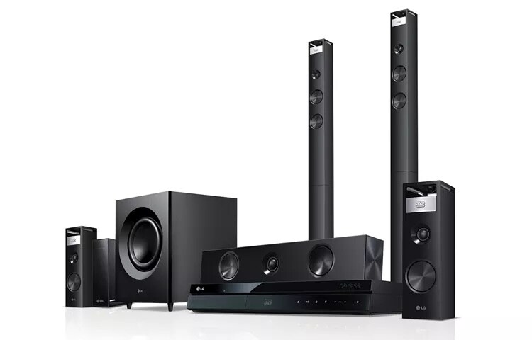 3D-Capable Blu-ray Disc™ Home Theater System with Smart TV and Wireless Speakers