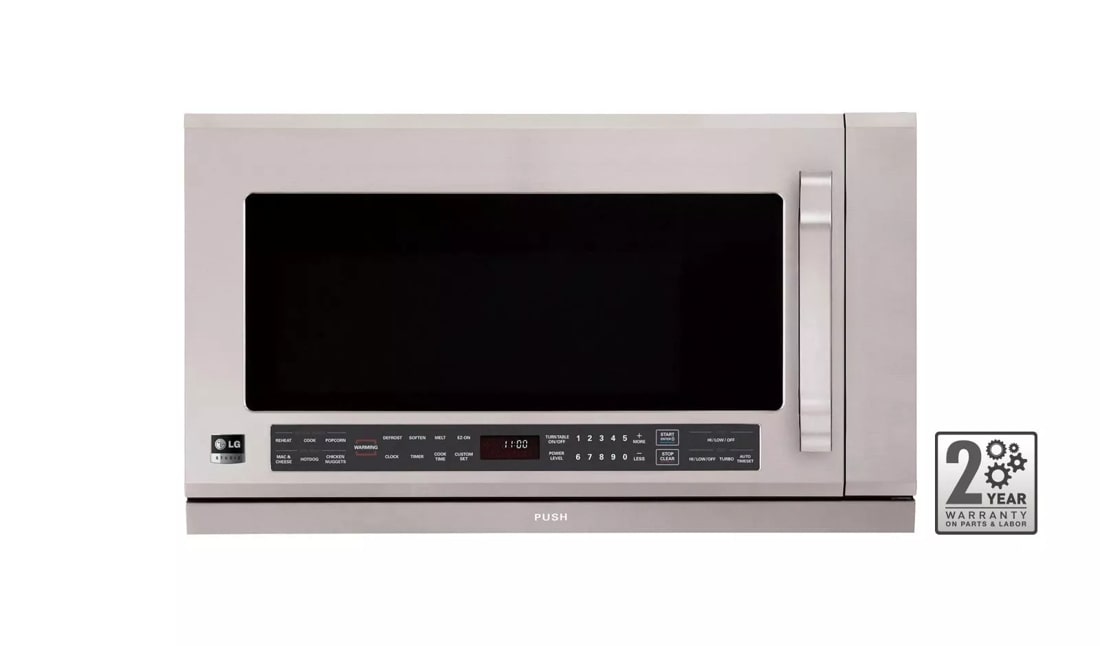 LG Studio - 2.0 cu. ft. Over the Range Microwave Oven