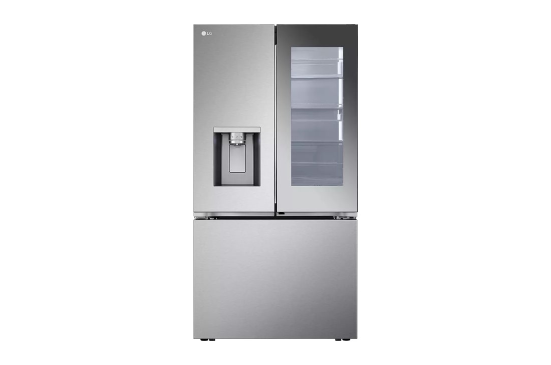 Lg store glass refrigerator