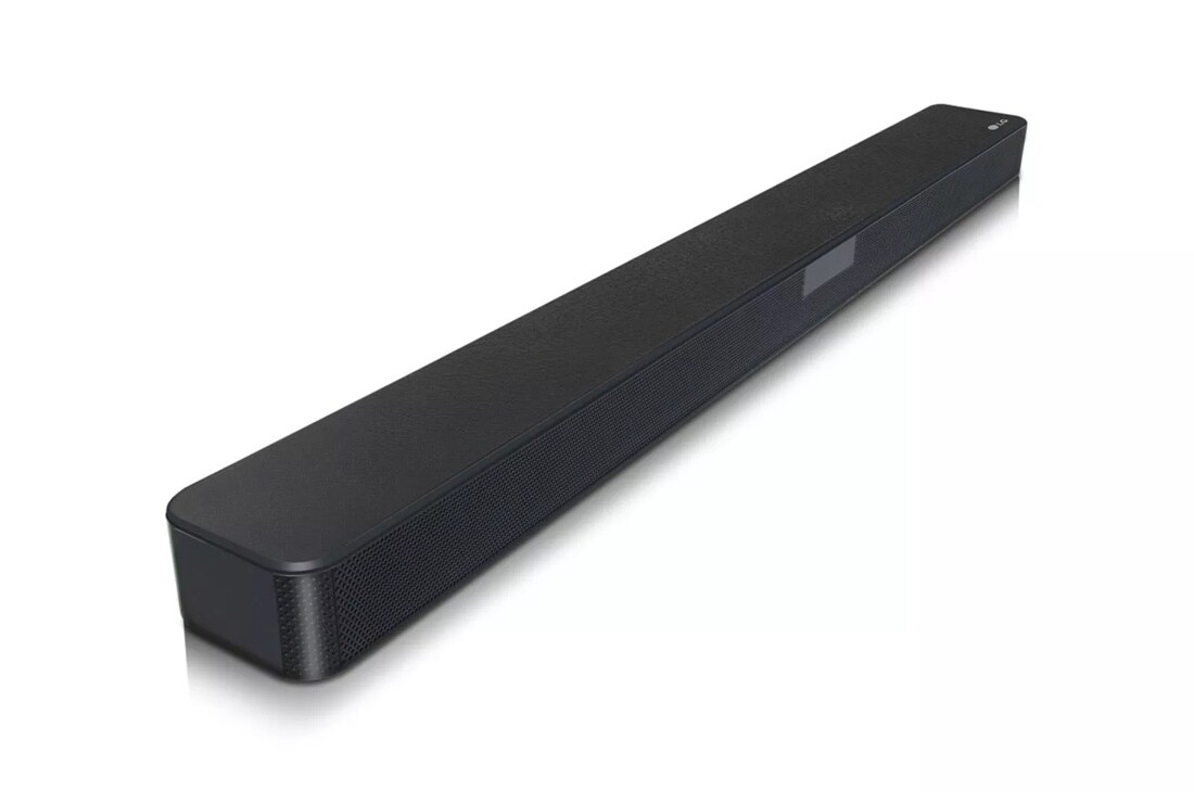 LG SLM5Y 400W Soundbar left side angle view