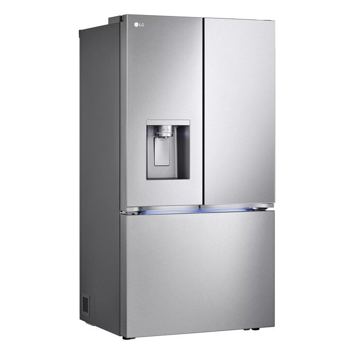 31 cu ft standard depth max french door refrigerator bottom freezer view