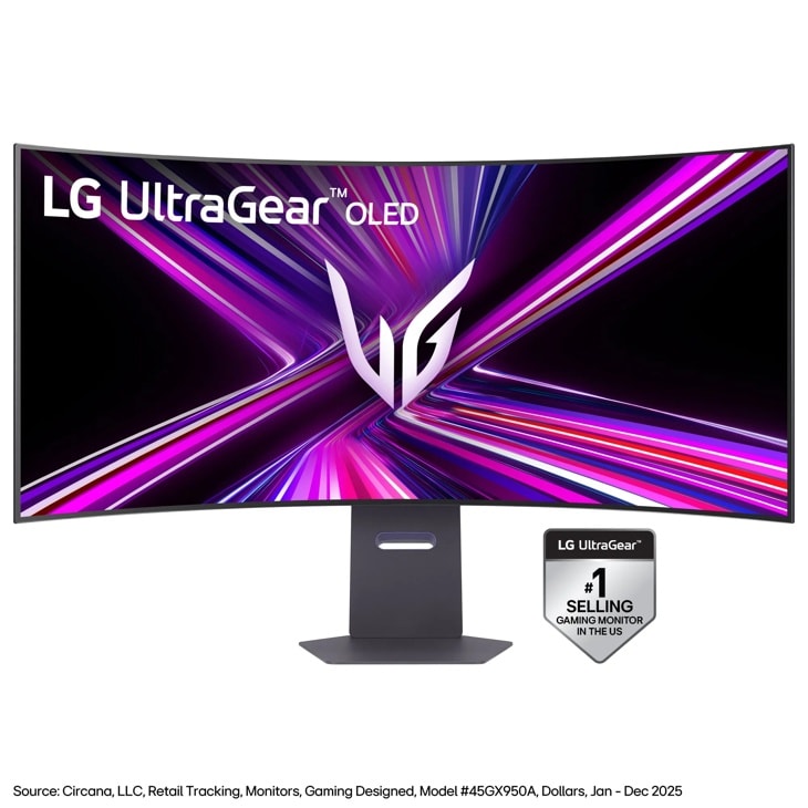 【美品】LG OLED GAMING MONITOR 45GX950A-B 45